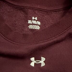 Under Armour Burgundy Crewneck